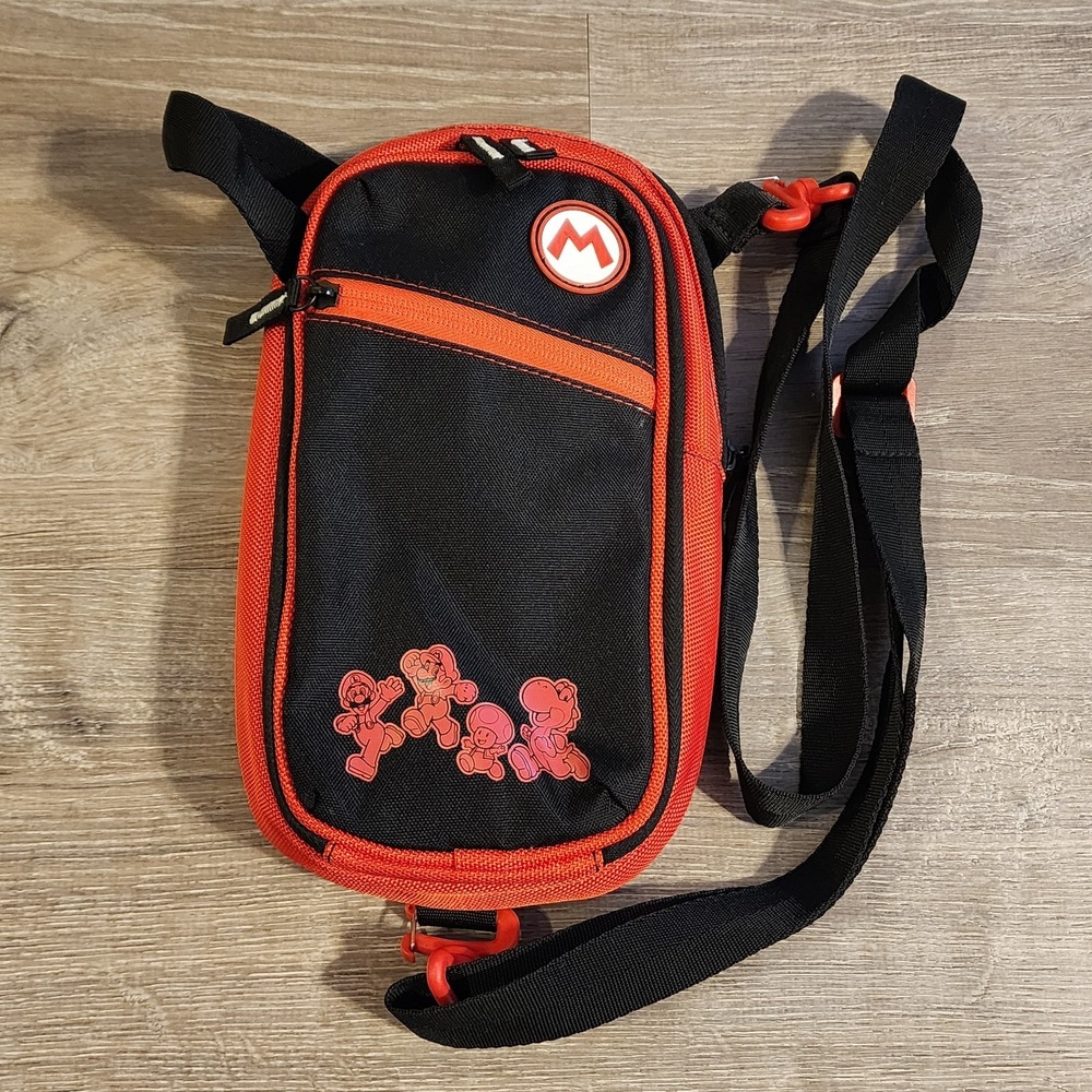 PowerA Crossbody Bag for Nintendo Switch Mario & Friends Black & Red